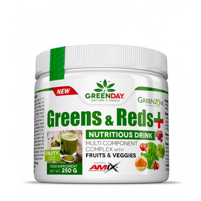 AMIX Greens & Reds+ / 250гр.